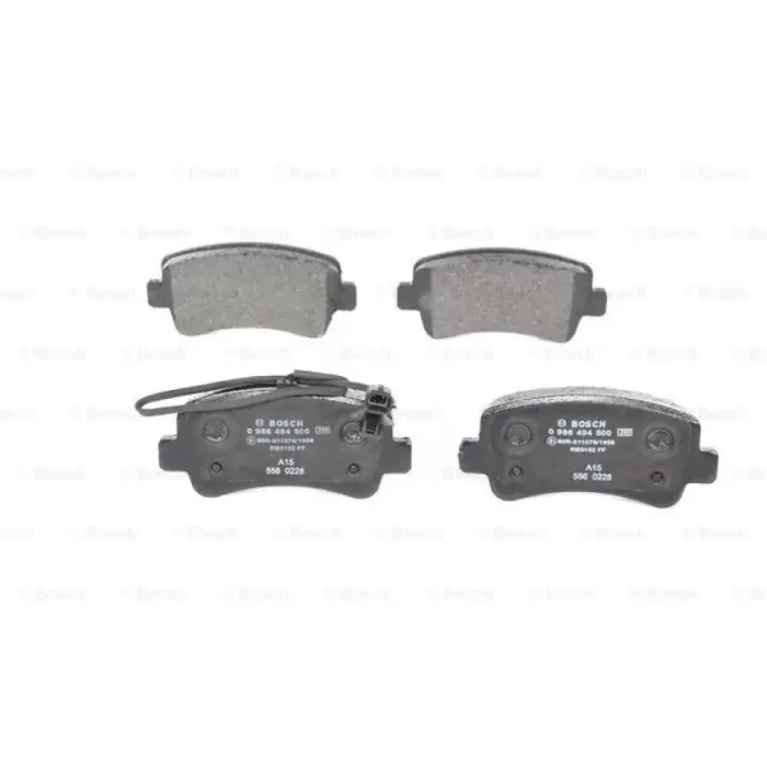 Arka Fren Balatasi Master III Movano 2.3DCI CDTI 10> (Tek Teker) | BOSCH 0986494500 | OEM 440601147R 440601147R 440600264R 440601186R 440600264R 440601186R