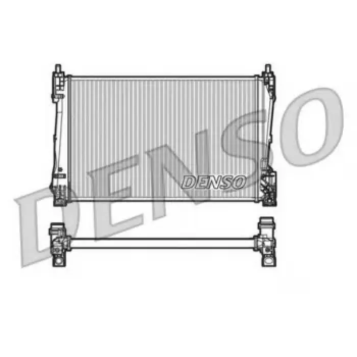 Motor Su Radyator Z13DTJ Corsa D (Brazing) | DENSO DRM20090 | OEM 1300415