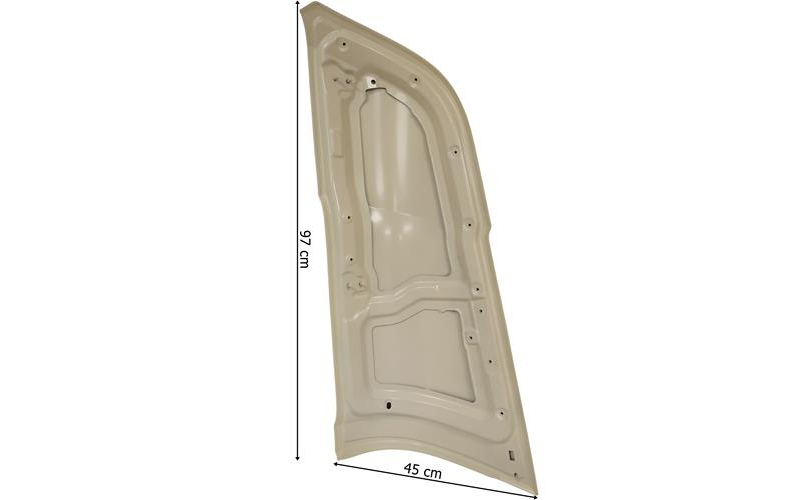 Köşe Rüzgarlık Scania 7 Seri Sol Standart Kabin Metal | OEM 2230756