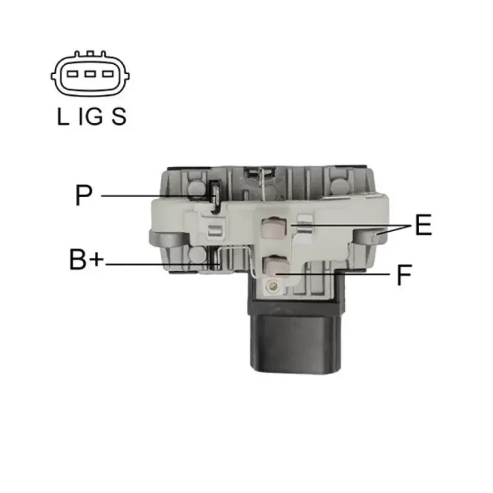 Alternator Konjektor 24V Ym. Iveco Stralis | YUNYI 04-043 | OEM 42532975 500331736 99477271