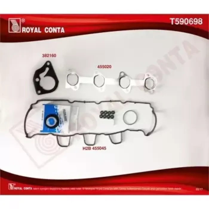 Ust Takim Contasi Reinz Keceli Subap Lastikli Skcsiz Clio IV Megane III Fluence 1,5DCI 75 / 110 EURO5 | ROYAL T590698 | OEM 7701479013