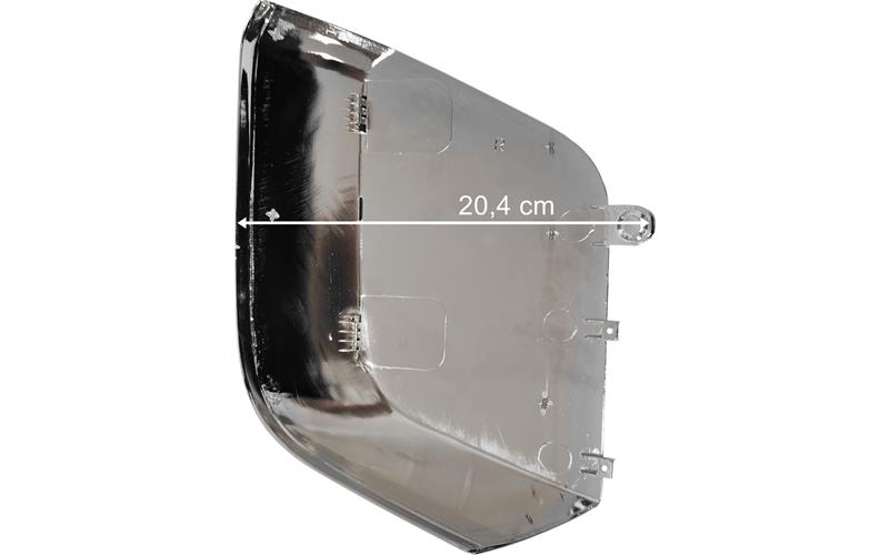 Ayna Arka Kapağı Küçük Actros MP4 Sol (Nikel) | OEM 9608111807