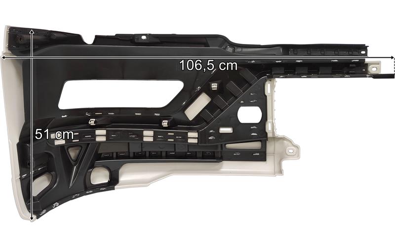 Tampon TGX EURO6 D Beyaz Sol | OEM 81416105823