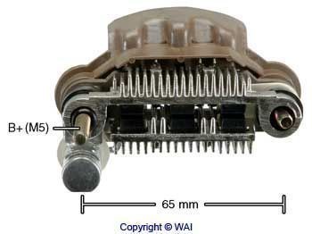 Diyot Tablasi 12V 323 1.3 1.5 1.6 | YUNYI MIA6501 | OEM B10118W60 B60318W60
