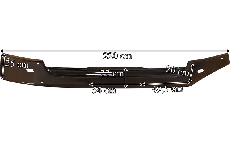 Güneşlik Arocs Şantiye (Krom - Lambalı) | OEM 9608102610