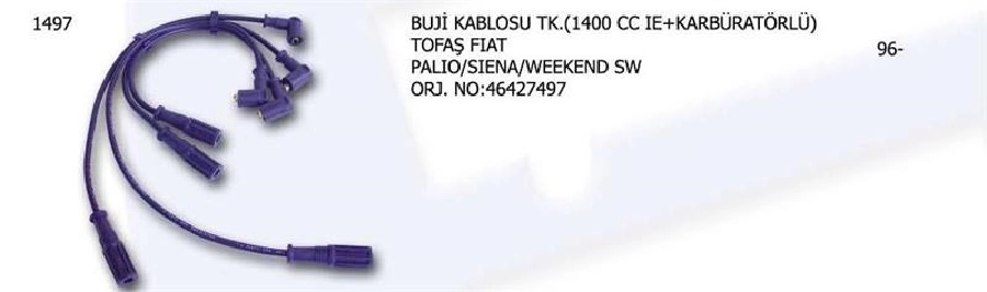 Buji Kablosu 46427497 Palio | OEM 06762