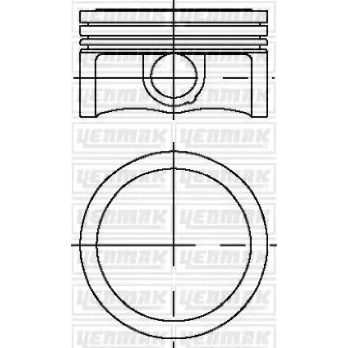 Motor Piston Segman Komple Std (79,00MM) Insignia A – Astra J – Meriva A – Z16LET – A16LET | YENMAK 31-03912-000 | OEM 623565