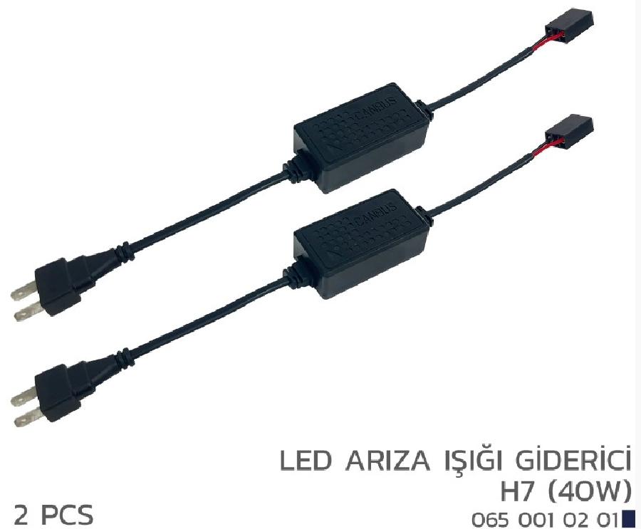 CANBUS Arıza Lamba Söndürücü (2 Adet) H7 (40W) | OEM 0650010201
