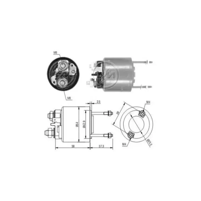 Mars Otomatigi 12V R9 R11 1,4 / 1,7 Clio Expres Em Volvo | ZM 0594