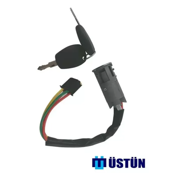 Kontak Anahtari Kilitli Clio 2 Kangoo 2 Megane Scenic Traffic Master 2 | USTUN KTK140 | OEM 7701471220
