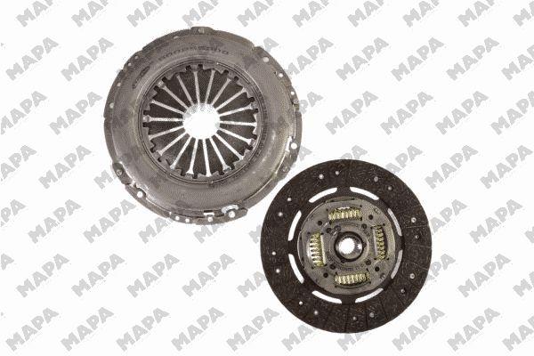 Debriyaj Seti Rulmansiz Transit 6 2,0 16V Td 00> | MAPA 000255 209 | OEM 3C11-7540-AB