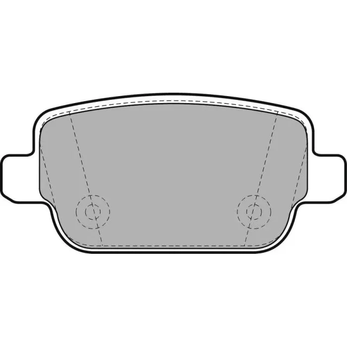 Arka Fren Balatasi Mondeo IV CA2 07>14 S-Max 09> 06> S-Max 09> Mondeo III 00>07 IV 07> Kuga 08> Galaxy III 06> / S80 II 06> S80 Volvo 07> V70 06> V70 Volvo 07> XC70 06> / Freelander 2 2.2 | DELPHI LP1969 | OEM 6G9J 2M008 GB LR003657 30794553 2M008