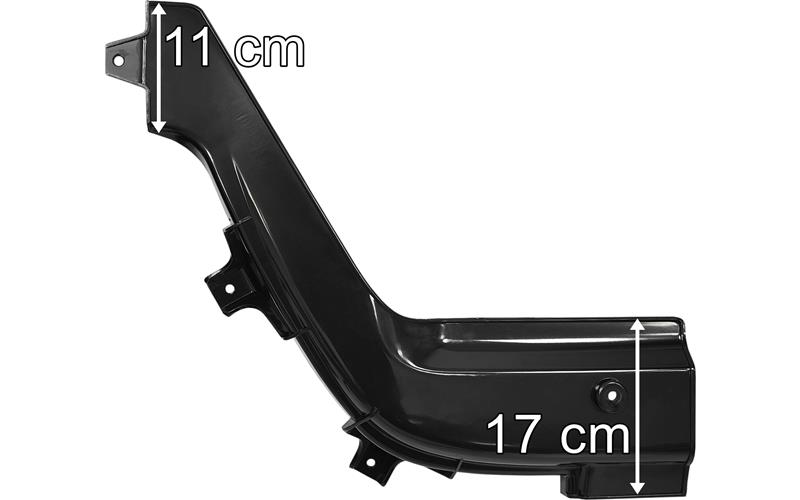 Tampon Üst Plastiği Actros MP3 Mega Sol | OEM 9438841074