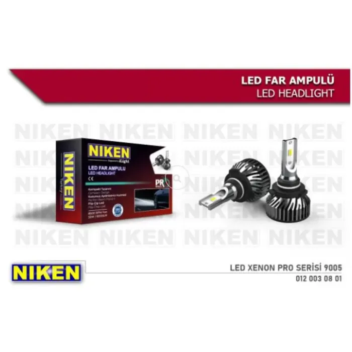 Led Xenon Pro Serisi 9005 | NIKEN 012 003 08 01