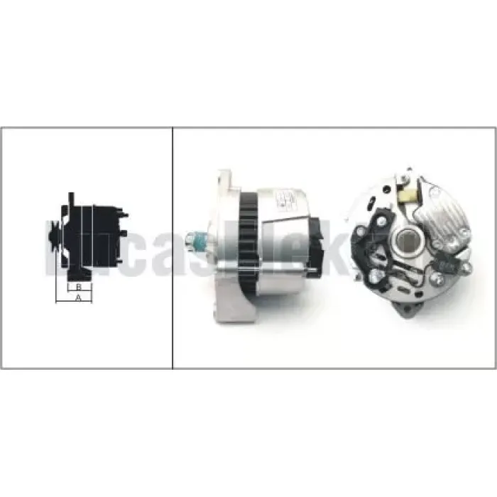 Alternator A127 24V 55A Bosch Tipi | LUCAS 619 203 76
