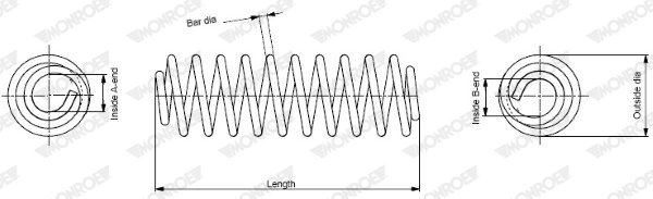 Arka Helezon Yayi C2 1.1 1.4 1.4 16V 1.4HDI 03=> | KYT 7201 | OEM 4215605