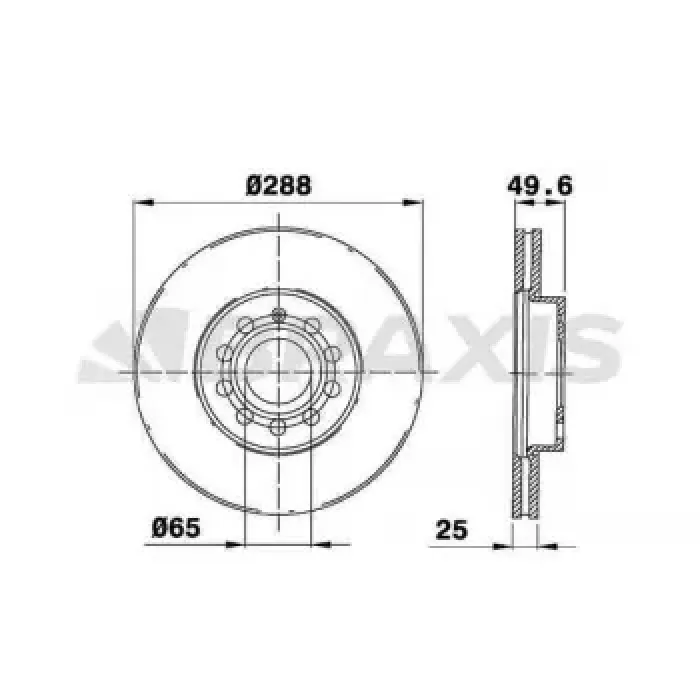 On Fren Aynasi Caddy Golf VI VII Jetta T-Roc Scirocco Altea Leon Toledo A3 Q2 Karoq Octavia Superb Yeti | BRAXIS AE0026 | OEM 1K0615301T 1K0615301T 5Q0615301H 5Q0615301H
