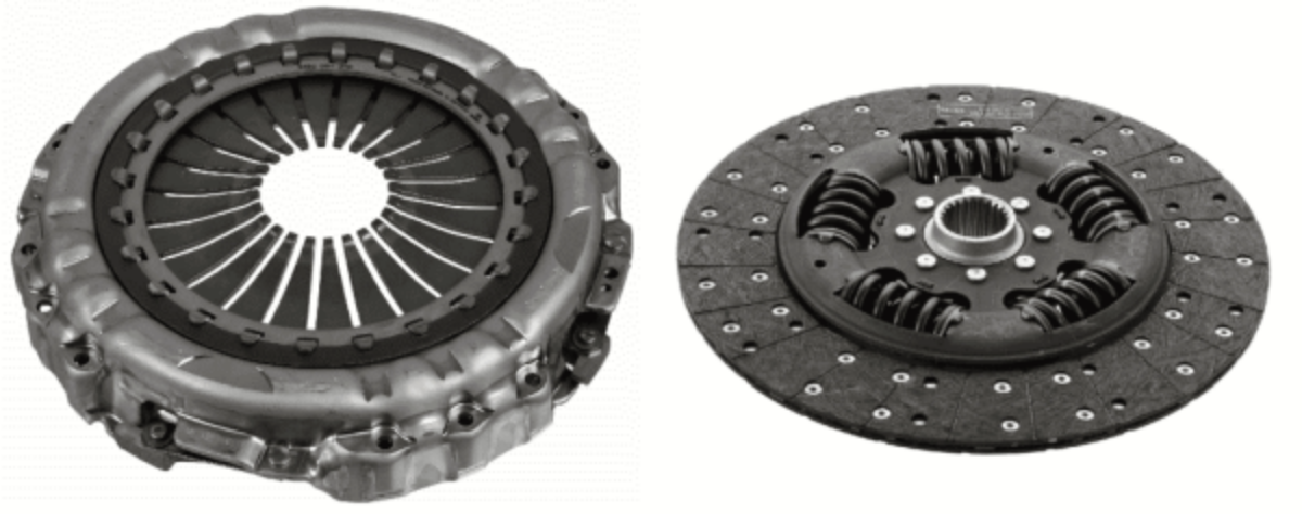 Debriyaj Seti Volvo Renault AT2412E-F, AT2612E-F, ATO2612E-F (Baskı+Balata) | OEM 7485013887