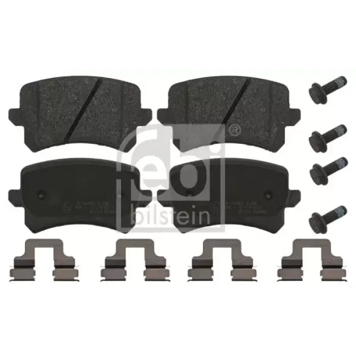 Fren Balatasi Arka Passat B7 10> Sharan 10> Tiguan 07> / A6 01> Q3 11> / Alhambra 10> (Yeni Kod) | FEBI 16991 | OEM 3AA698451 3C0698451A