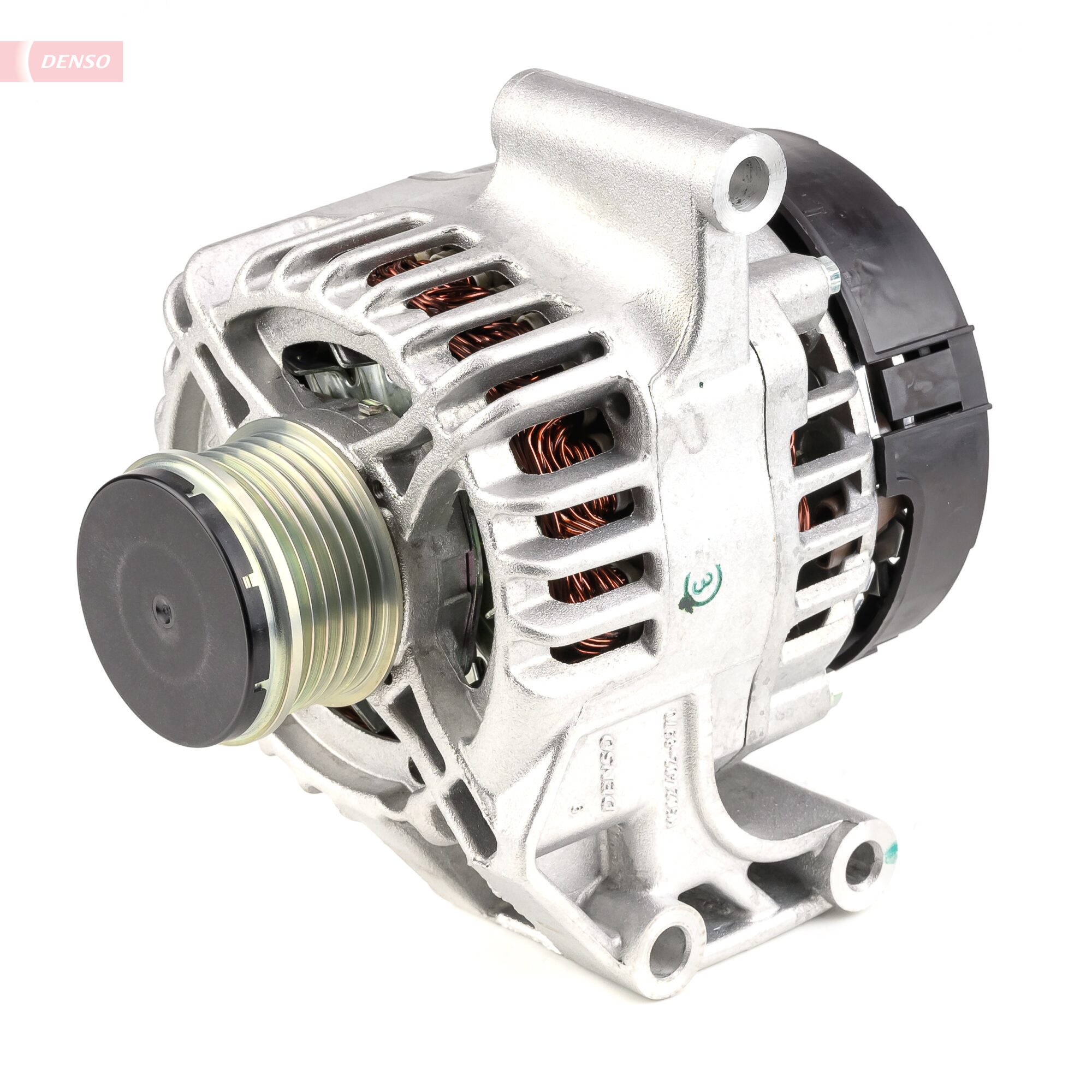 Alternator 14V 120A Fiat Doblo Fiorino Punto 500 1,3 Multijet Astra H Meriva 1,3 Cdti | DENSO DAN997 | OEM 46835095 51784846 52003519