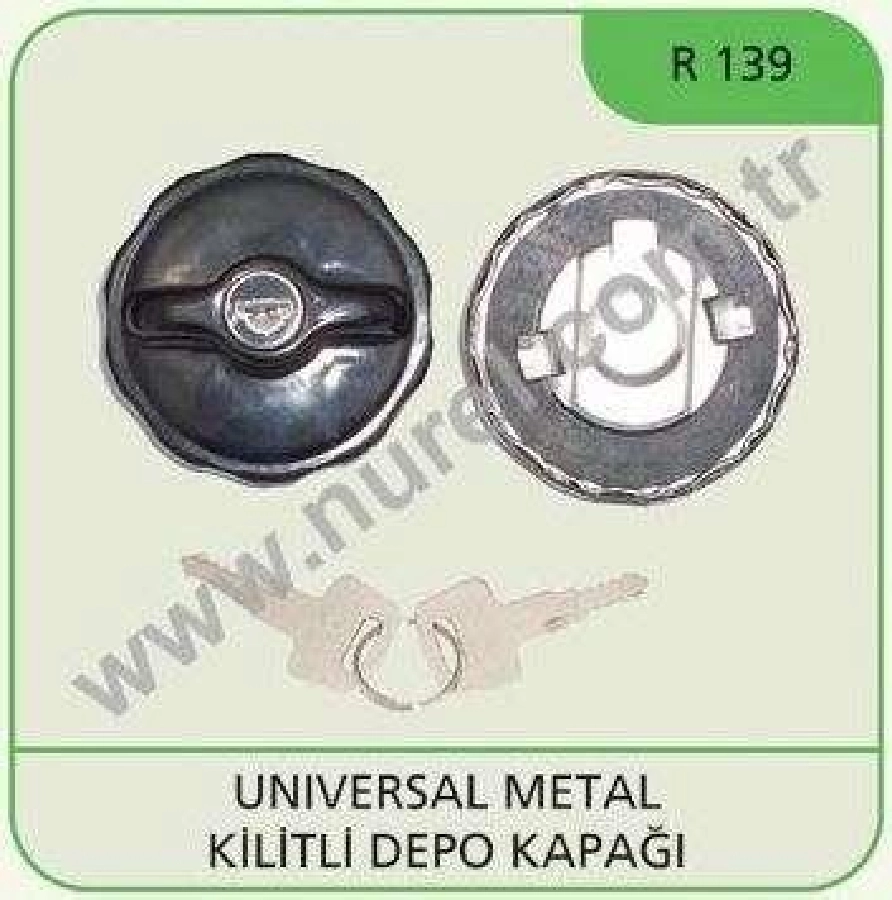 Universal Metal Kilitli Depo Kapağı