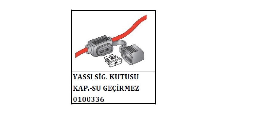 Sigortalık Kablolu Ara Klipsli Bıçak Tip | OEM 0100336