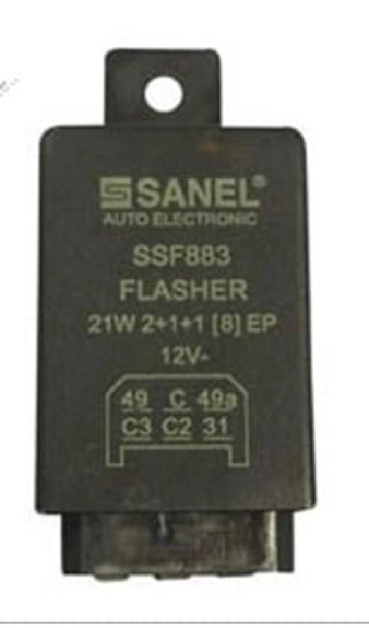 Flaşör 12V Ayaksız - Traktör SSF183 | OEM SSF883
