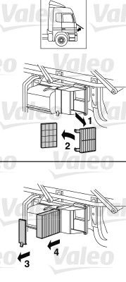 Polen Filtresi Scania 4 Seri (114C / G / L 124C / G / L 144G 94C / D / G) Pgrt Seri | VALEO 716039 | OEM 1379952 1420197 1913503