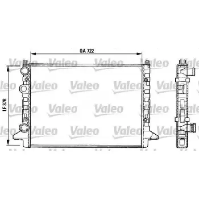 Motor Su Radyatoru Passat 88>00 | VALEO 731008 | OEM 3A0121253AB 3A0121253AB 853605K238 853605K238