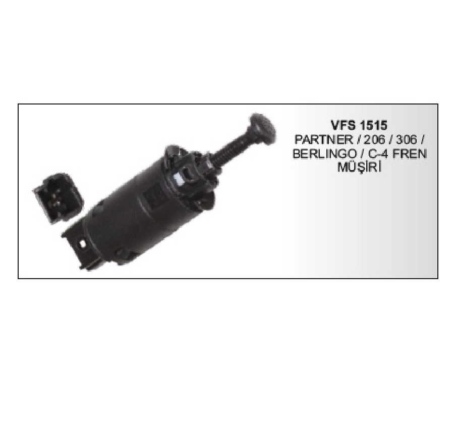 Partner, 206, 306, Berlingo, C-4 Fren Musuru | OEM VFS1515