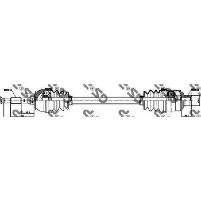 On Aks R12 | GSP 211001 | OEM 7700544733 7700544733 7701348085 7701348085