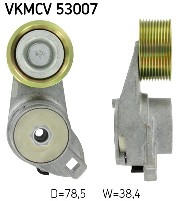 Kayis Gergisi Volvo FH16 540-610 03> 750 12> 79×40 Mm | SKF VKMCV 53007 | OEM 20491753 21145261 21631484