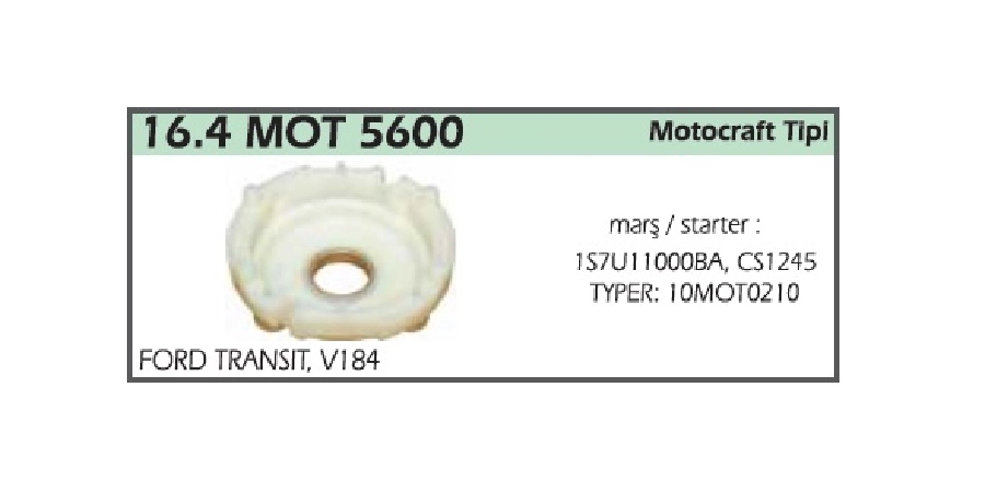 Redüktör Fiberi Motocraft Tip - Ford Transit V184 Yeni Model | OEM 16.4MOT5600