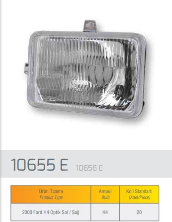 Reflektor Sol Ford 2000 H1 | FARBA 10657D