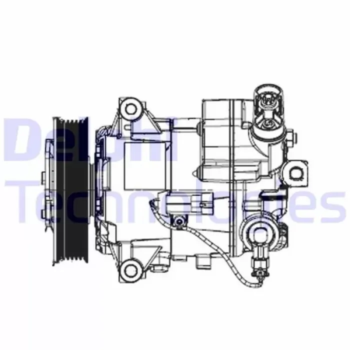Klima Kompresoru Insignia A Astra J A16XER B16XER A16LET | DELPHI TSP0155948 | OEM 13250609 13250609 6854113 6854113