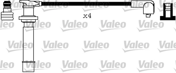 Buji Kablosu Primera Almera Sunny 1,6 / 1,8 / 2,0 16V (93>) | VALEO 346298 | OEM 2245071J26 2245071J26 2245074Y26 2245074Y26