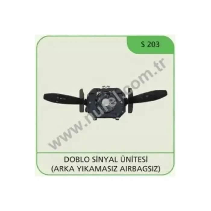 Sinyal Unitesi Doblo (Arka Yikamasiz Airbagsiz) | NUREL S 203 | OEM 735292034