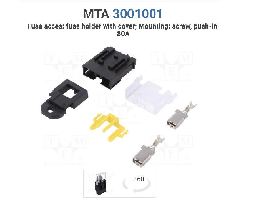 Sigorta Kutusu Maxı | OEM 3001001