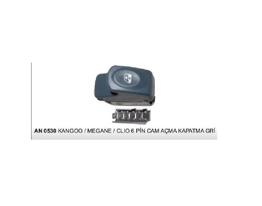 Cam Anahtarı Clio - Kango - Megane AN708 | OEM AN0530