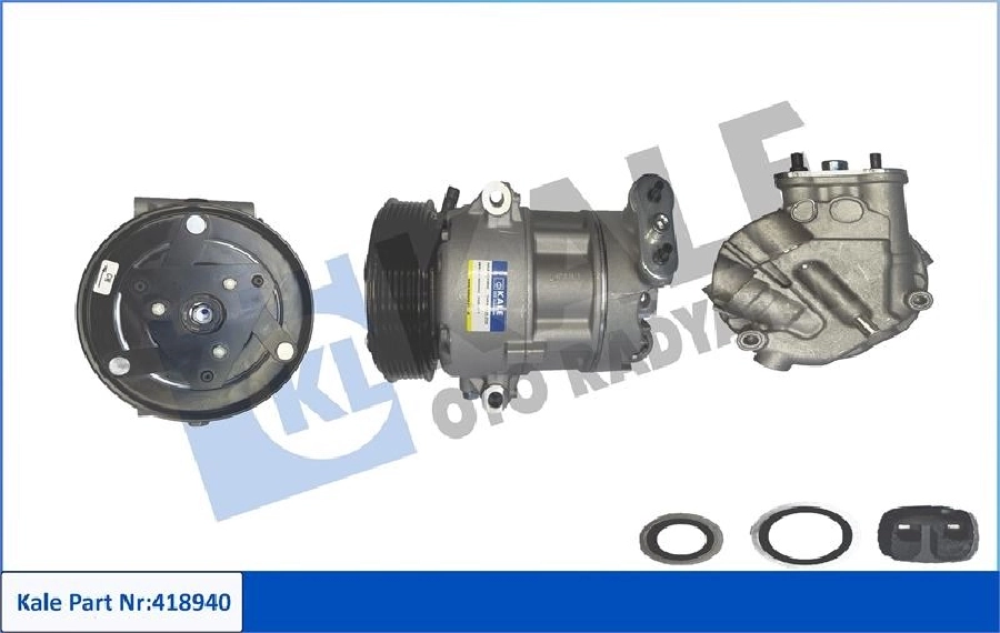 Klima Kompresörü Fiat Egea 500 1.3 Mjet 2015 ve sonrası | OEM ACP189000S