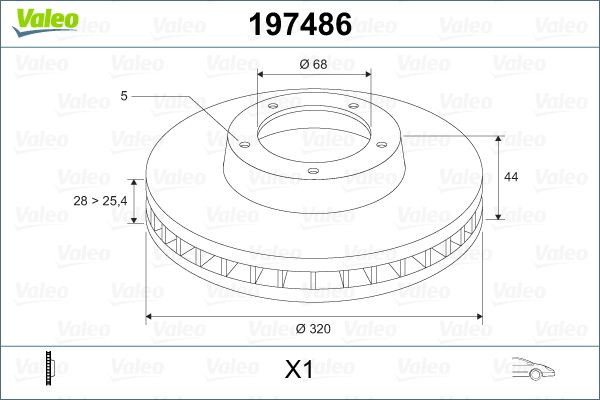 On Fren Aynasi Renault Laguna III 08>15 Grand Scenic III 09> Talisman 15> Megane IV 15> 1.6 DCI 2.0 DCI | VALEO 197486 | OEM 402060003R 402060003R 402064155R 402065646R 402064155R 402065646R