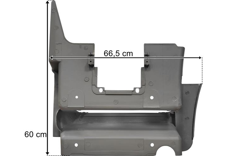 Basamak Axor 4140 Sağ (Fiber-Gri) - (1.KALİTE) | OEM 9446601901