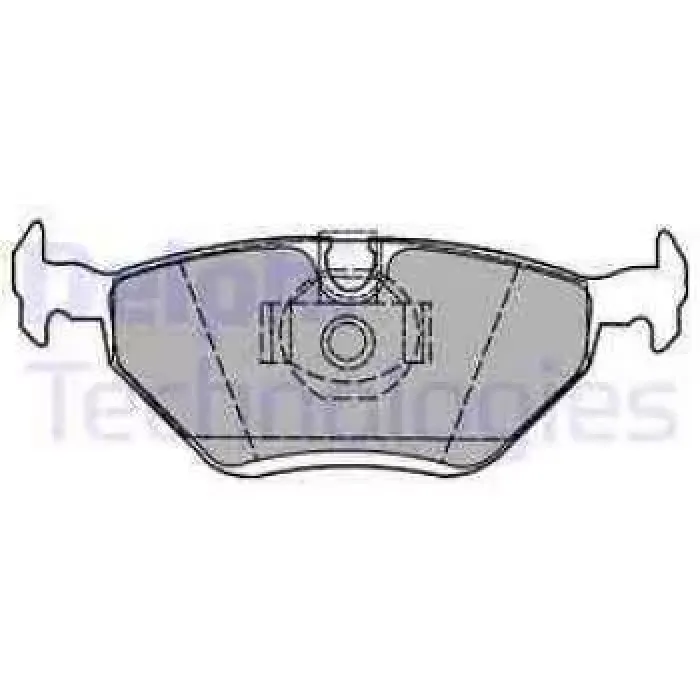 Arka Fren Balatasi BMW E46 E85 | DELPHI LP1423 | OEM 34216778168 GBP90341AF