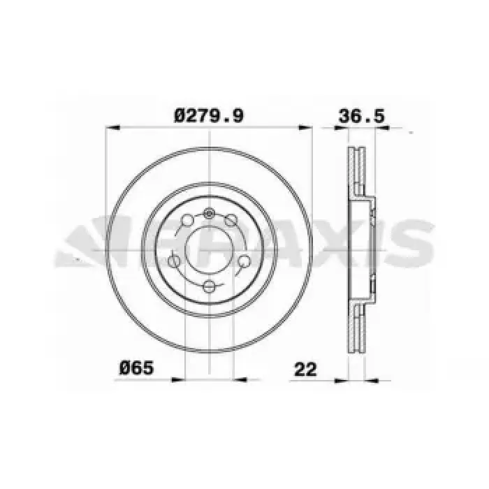 On Fren Aynasi Octavia 1,8 20V 1,9TDI 96>A3 1,8 20V 1,9TDI 96>GOLF IV 1,8 1,9TDI 97> Bora 98> | BRAXIS AE0033 | OEM 1J0615301E 1J0615301E 1J0615301M 1J0615301P 1J0615301M 1J0615301P