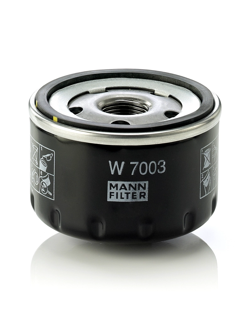Yag Filtresi Bravo 07=> Doblo 05=> 1,9 Multijet Marea 1,9 JTD 01=> Stilo 1,9 JTD Multijet 03=> | MANN W7003 | OEM 46796687