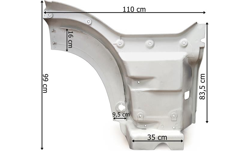 Çamurluklu Basamak Sağ | OEM 81615100587