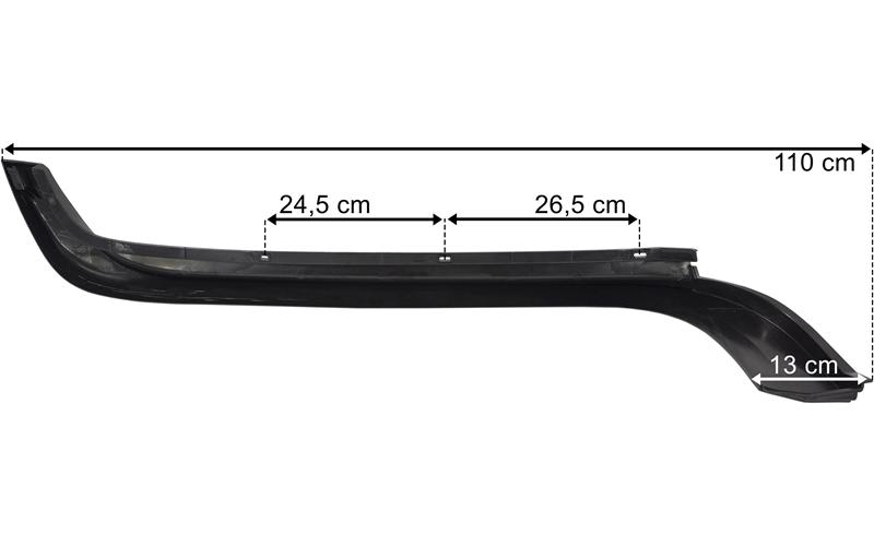 Direk Plastiği Actros MP2, MP3 Sağ (Uzun) | OEM 9436980162