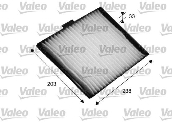 Polen Filtresi Honda Civic 1996 2000 | VALEO 698819 | OEM 79831ST3E01
