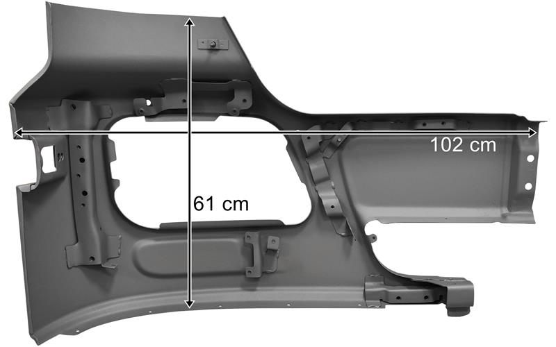 Tampon Actros MP2 Sol (Metal) | OEM 9438800070