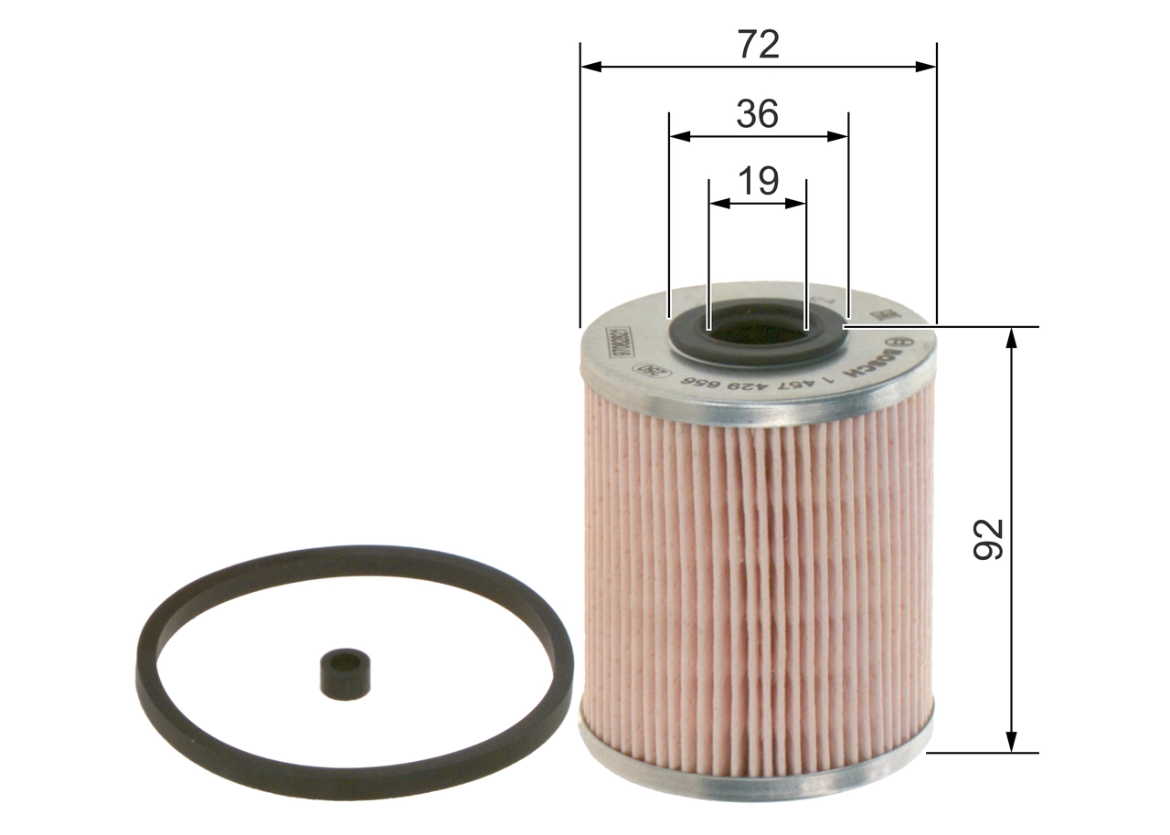 Mazot Filtresi Z13DT Z13DTJ X20DTH Y20DTH Astra G Corsa C Vectra B Vectra C Omega B Frontera B | BOSCH 1457429656 | OEM 93185604 93185604 5818508 818531 90542912 5818508 818531 90542912